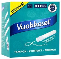 Vuokkoset тампоны Normal 16 шт.