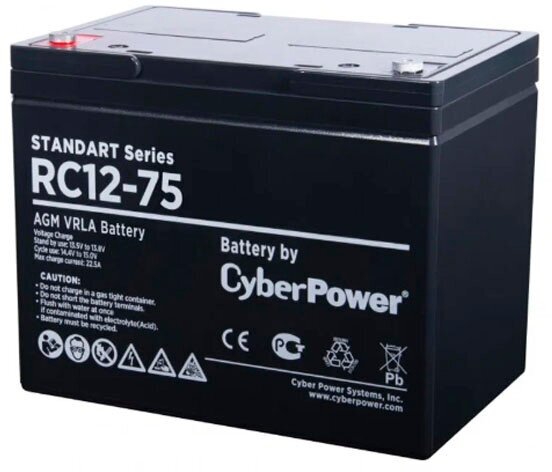 CyberPower RC 12-75 12В/75Ач black