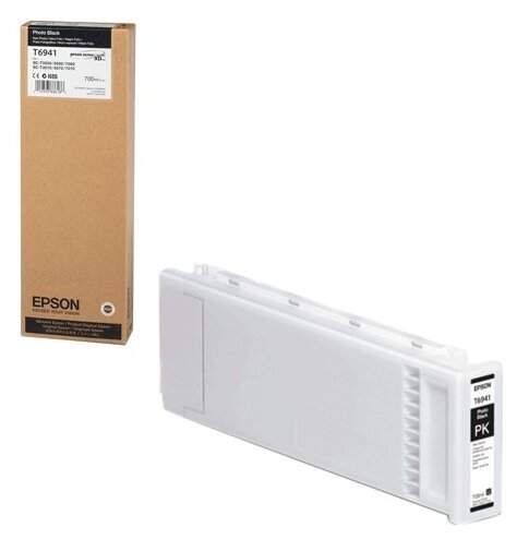 T6941 Картридж EPSON черный фото экстраповышенной емкости для SC-T3000/SC-T5000/SC-T7000 (700 мл)