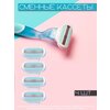 Сменные кассеты лезвия для бритв совместимые с Gillette Venus 4 штук - изображение