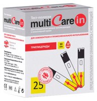 MultiCare-in тест-полоски триглицериды 5 шт.