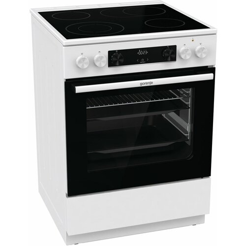 Электрическая плита (60 см) Gorenje GEC6C60WA