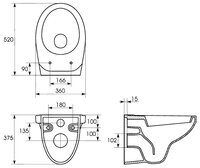 Унитаз Cersanit Delfi MZ-DELFI