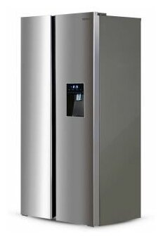 Холодильник Side by Side Ginzzu NFK-521 сталь