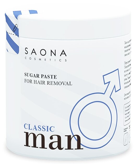 Паста для шугаринга Classic (Мягкая) SAONA Cosmetics Man Line, 1000 гр