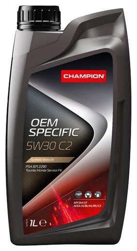 Масло моторное Champion OEM Specific 5w-30 С2 1л