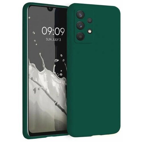 чехол borasco для samsung galaxy a33 green Чехол-накладка Borasco MicroFiber Case для смартфона Samsung Galaxy A33 (Цвет: Green)