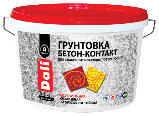 Грунтовка DALI Бетон-контакт (3.5кг.)