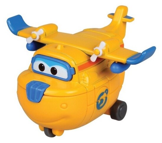 Самолет Auldey Super Wings Донни (YW710012), 7 см, желтый