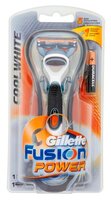 Бритвенный станок Gillette Fusion Power сменные лезвия: 1 шт.