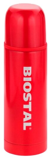 Классический термос Biostal NB-1000C, 1 л, red