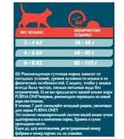 Корм для кошек Purina ONE (1.5 кг) 6 шт. Для стерилизованных кошек и котов с Лососем и пшеницей 1.5 