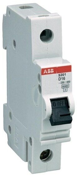Автоматический выключатель 1-полюсный ABB S201 D20 (автомат электрический) 2CDS251001R0201