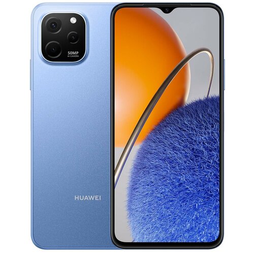 Смартфон Huawei Nova Y61 464Gb Полночный черный EMUI 12 на основе Android Kirin 710A 652 4096Mb64Gb 4G LTE 51097HLF 1049000₽