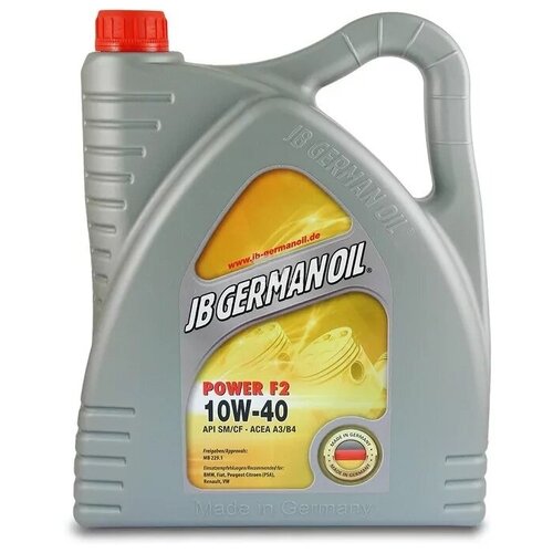 JB German Oil F2 Power SAE 10w-40, 4л