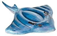 Надувная игрушка-наездник Intex Скат 57550 синий