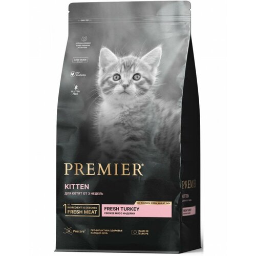 Premier Premier Cat Turkey Kitten (Свежая индейка для котят) 400 г