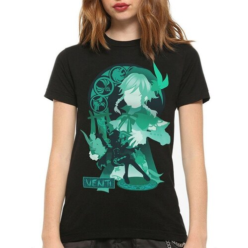 фото Футболка design heroes, размер m, черный