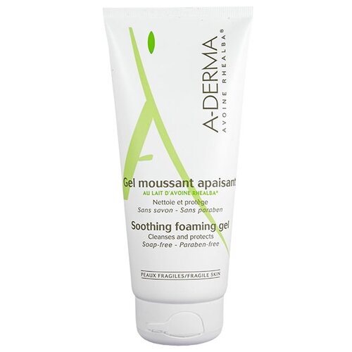 Гель для душа A-Derma Soothing foaming 200 мл 744₽