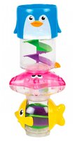 Игрушка для ванной Munchkin Пирамидка 3 в 1 (11412) разноцветный