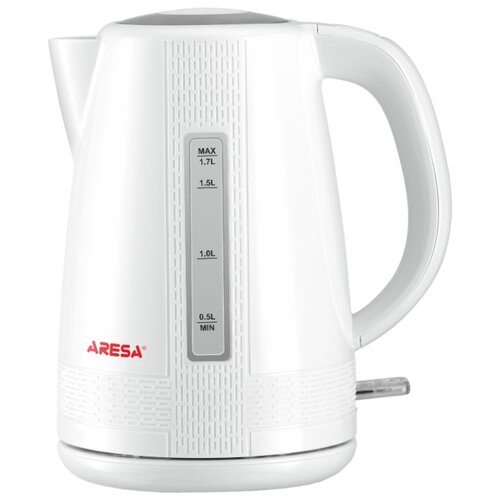 Чайник ARESA AR-3438, белый чайник aresa ar 3461 серебристый