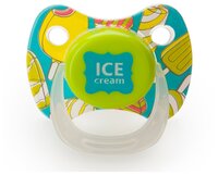 Пустышка силиконовая анатомическая Happy Baby Baby Pacifier 0-12 м (1 шт) царевна