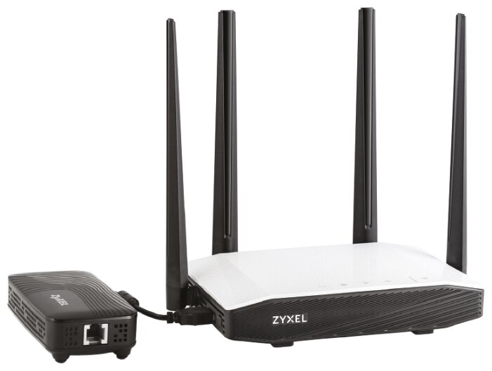 Wi-Fi роутер ZYXEL Keenetic Extra II + Plus DSL