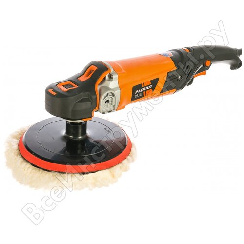 Машина угловая полировальная PATRIOT AG180 мощность 1200Вт диаметр диска 180 мм D образная ручка шт PATRIOT 13590₽
