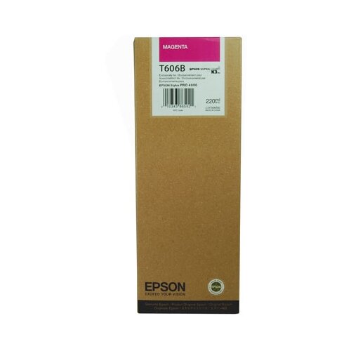 Картридж Epson C13T606B00, 700 стр, пурпурный