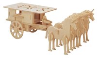 Сборная модель Мир деревянных игрушек Прогулочная колесница (П095)