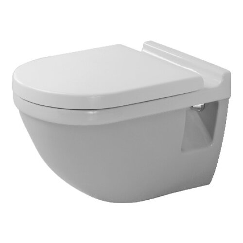 DURAVIT Starck 3 220009 с горизонтальным выпуском белый duravit starck 3 252709 микролифт с горизонтальным выпуском белый