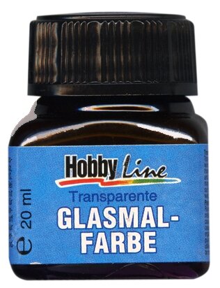 Краски Hobby Line Glasmal Farbe №209 Черный кроющий KR-45209 1 цв. (20 мл.)
