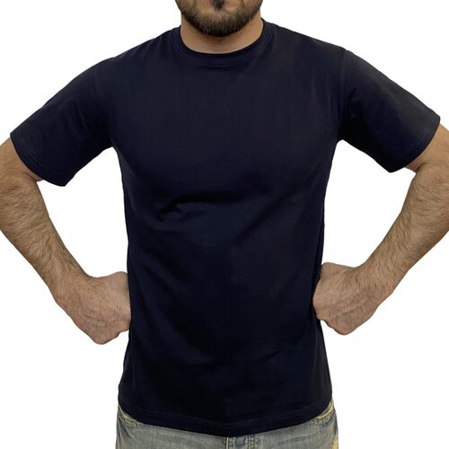 Футболка ВОЕНПРО, размер RUS 54 (2XL), синий мужская футболка летняя капибара 2xl темно синий