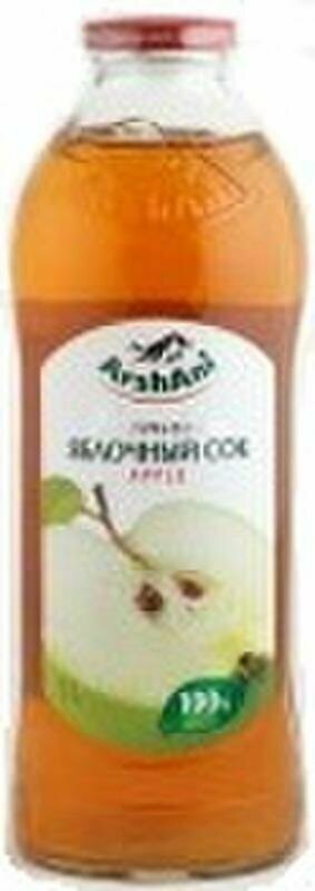 Сок яблочный 100% натуральный ARSHANI, 1 л - фотография № 5