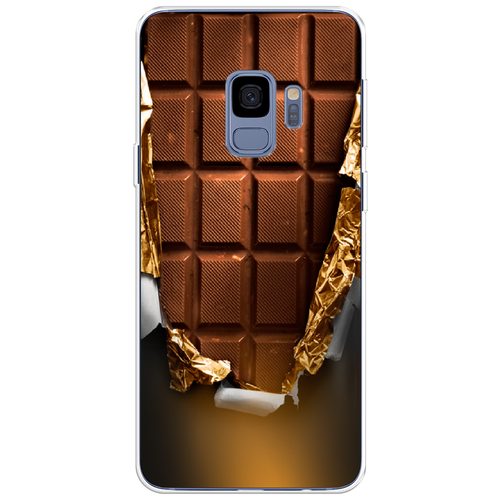 Силиконовый чехол на Samsung Galaxy S9 / Самсунг Галакси С9 Шоколадка