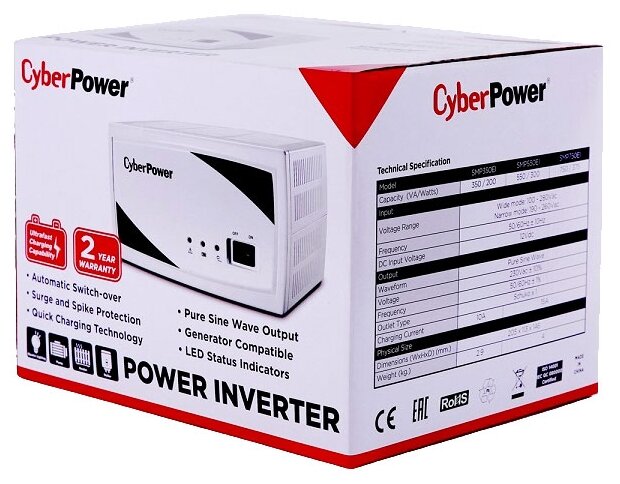 Резервный ИБП CyberPower SMP550EI