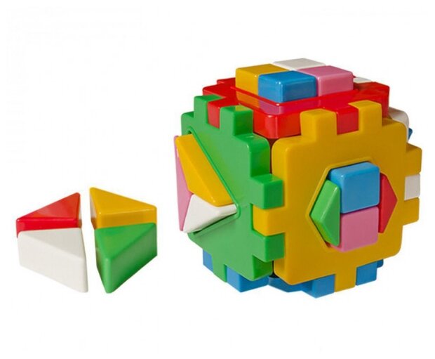 Конструктор-куб ТехноК Умный малыш Логика-комби (2476) - фото №4