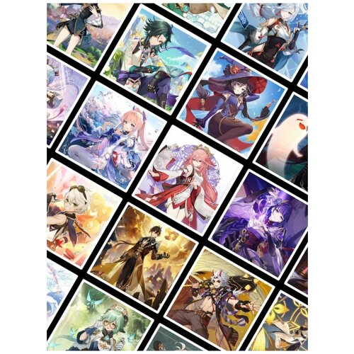 Наклейки Genshin Impact