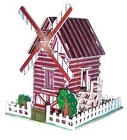 Сборная модель Чудо-Дерево Ветряная мельница (цветная) (PHC006)