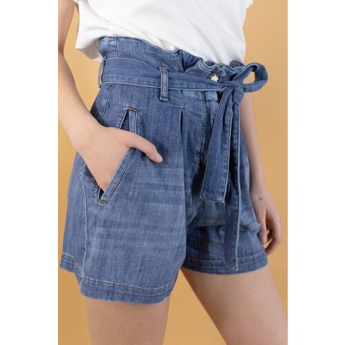 фото Liu jo шорты джинсовые с поясом (27)