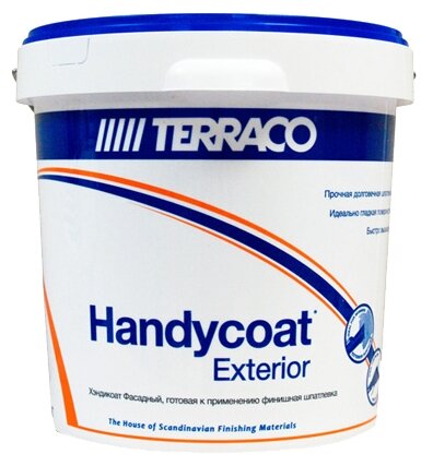 Шпатлевка финишная фасадная Terraco Handycoat Exterior (5кг)