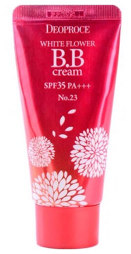 Крем ББ Deoproce White Flower BB Cream Spf35 Pa+++ №23, 30 г