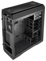 Компьютерный корпус AeroCool Dead Silence 200 Black Window Edition