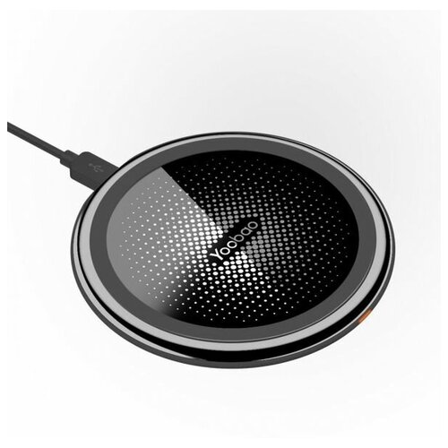 Беспроводное зарядное устройство Yoobao Wireless Charging Pad DX Black usb зарядное устройство док порт плата с микрофоном микрофон гибкий кабель для samsung galaxy s6 s7 edge s8 s9 plus