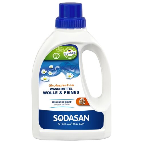 фото Жидкость SODASAN для шерстяных и деликатных тканей, 0.75 л, бутылка