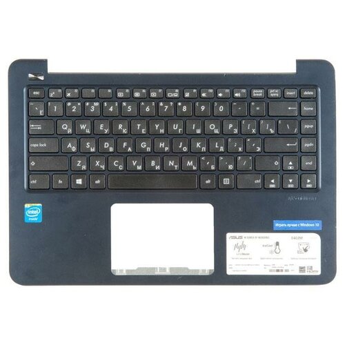 Клавиатура для ноутбука Asus E402MA, E402SA с топкейсом клавиатура с топкейсом для ноутбука samsung sf410