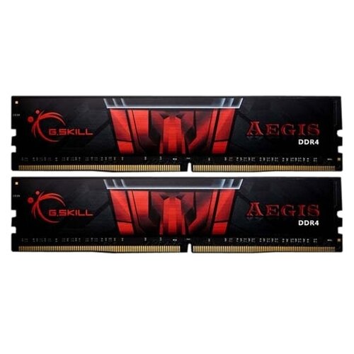 Оперативная память GSKILL Aegis 16 ГБ 8 ГБ x 2 шт DDR4 3000 МГц DIMM CL16 F4-3000C16D-16GISB 5047₽