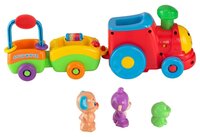 Интерактивная развивающая игрушка Fisher-Price Смейся и учись. Паровозик Ученого Щенка с технологией