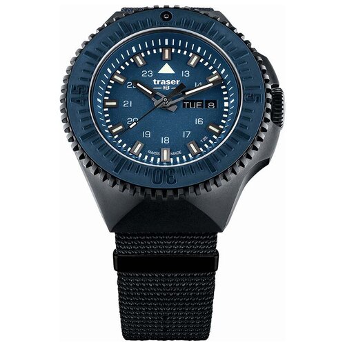 фото Наручные часы traser швейцарские наручные часы traser tr_109863, черный, синий