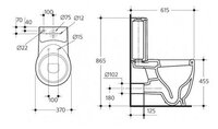 Унитаз Ideal STANDARD Small+ T315761 (с сиденьем, микролифт)